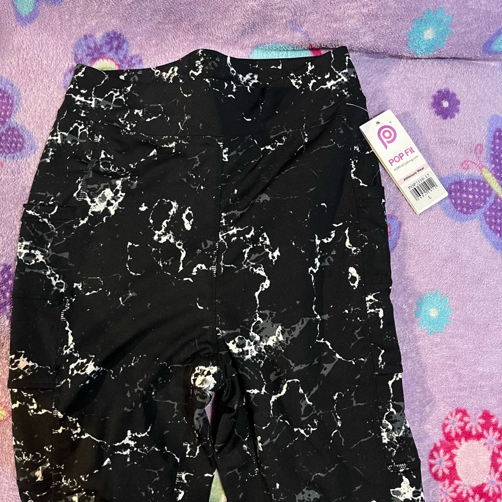 Pop athletic pants